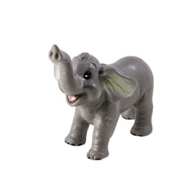 Peterkin Baby Wildlife Playset Soft Squeezy Wild Animals Figures Toys 6 Piece Set - Multicolour