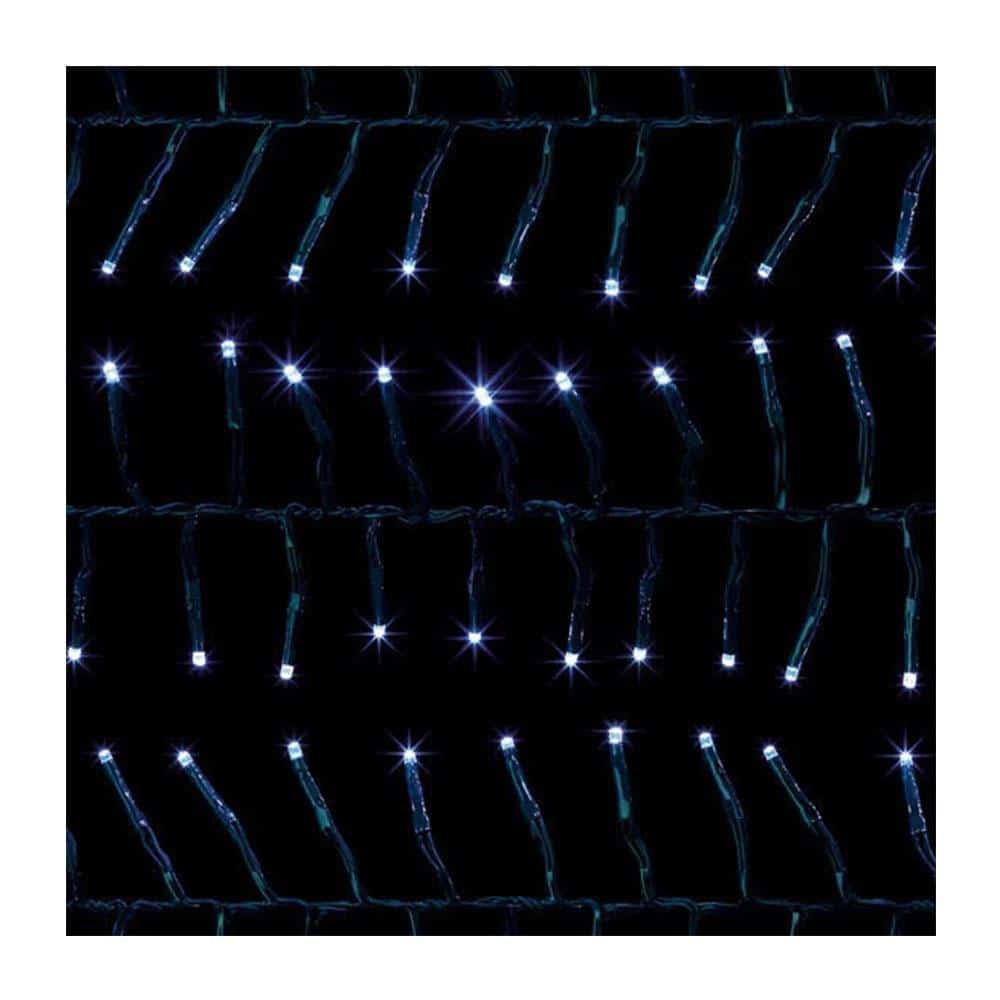 Premier Christmas 480 Multi Action LED Clusters Lights With Timer - White