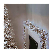 Premier Christmas 480 Multi Action LED Clusters Lights With Timer - White