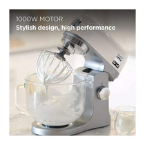 Kenwood kMix Stand Mixer With K-Beater Dough Hook And Whisk 1000 W 5 Litre Glass Bowl - Cream