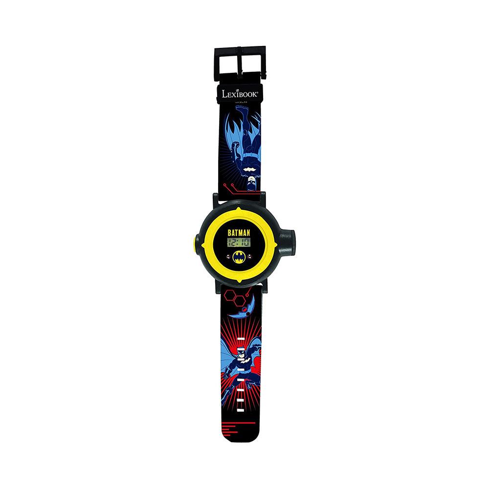 Lexibook Batman Childrens Projection Watch With 20 Images -Red And Blue Main image