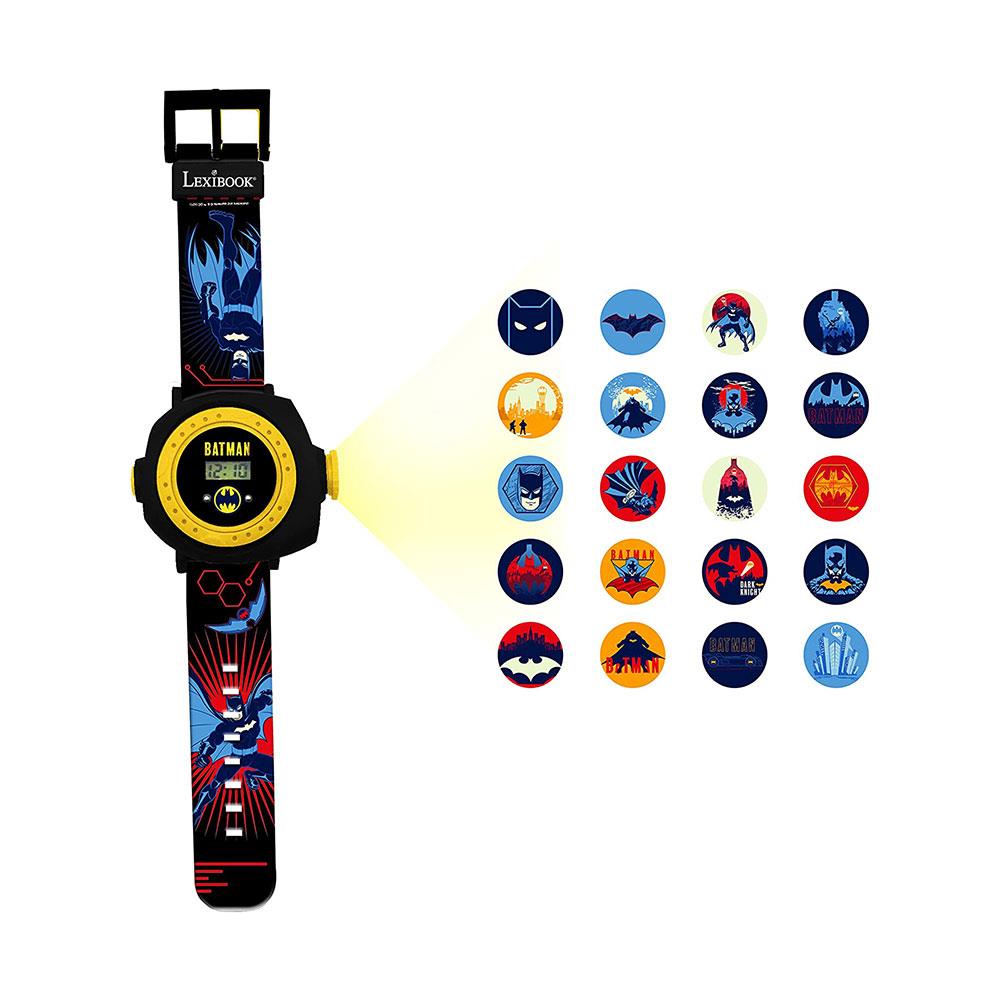Lexibook Batman Childrens Projection Watch With 20 Images -Red And Blue Secondary image