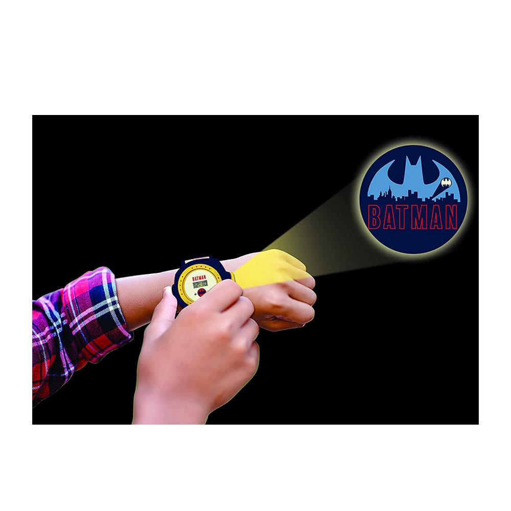 Lexibook Batman Childrens Projection Watch With 20 Images -Red And Blue