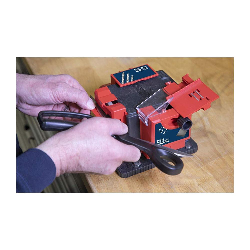 Sealey Bench Mounting Multipurpose Sharpener 65W 230V - Red