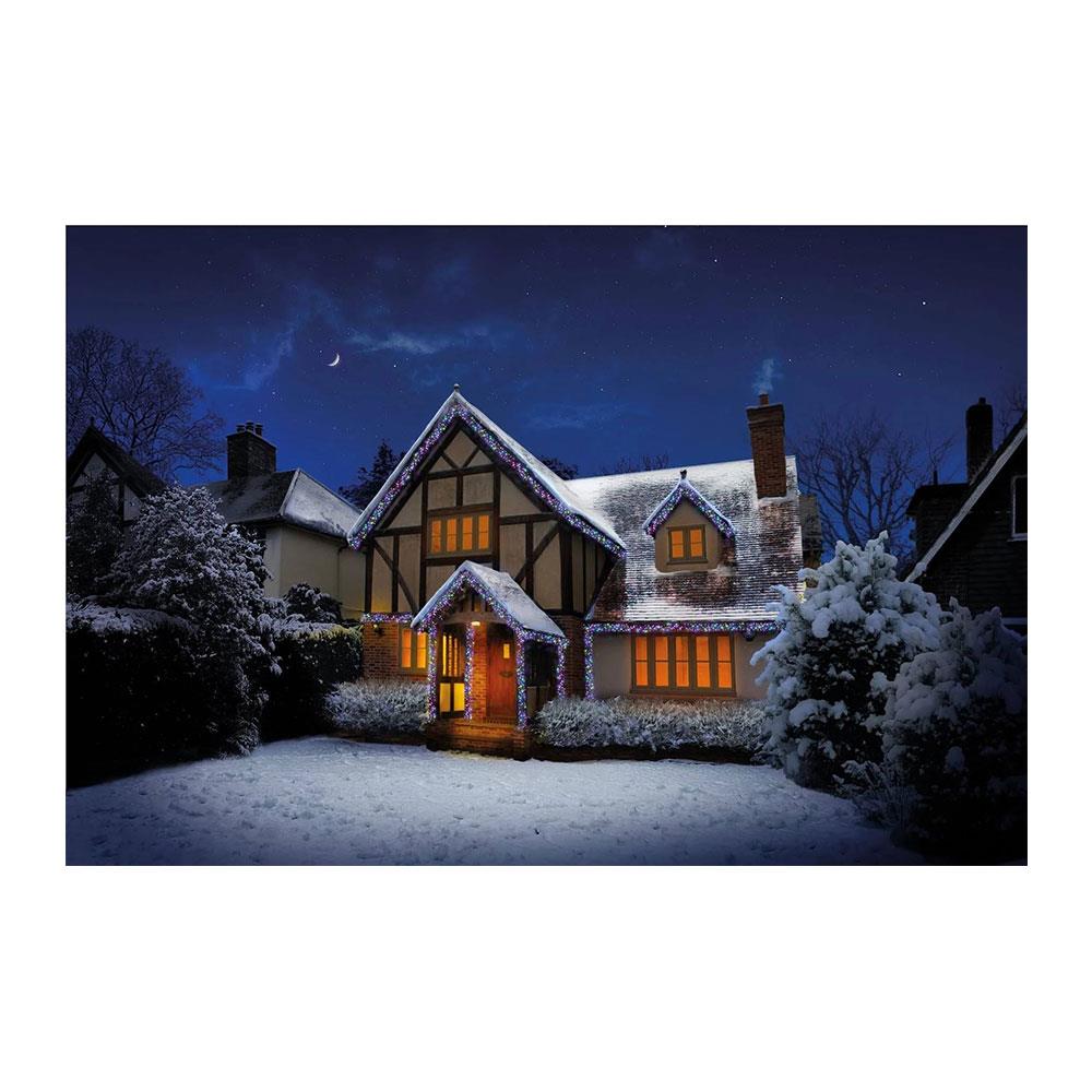 Premier Christmas 720 LED Cluster Lights Multicolour Multi Action Timer Indoor Outdoor LED Lighting Set Secondary image