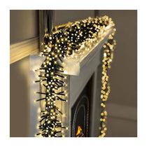 Premier Christmas 720 Multi Action LED Clusters Lights With Timer - Warm White