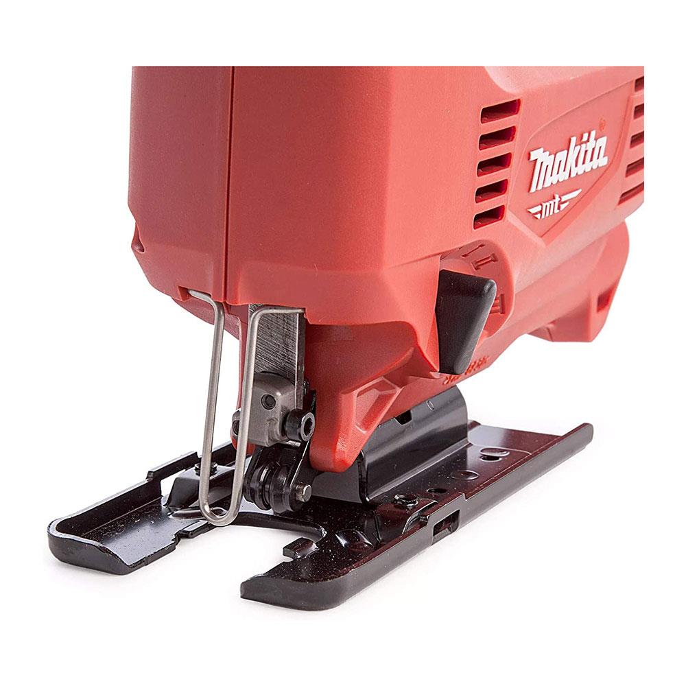 Makita MT Series Electric Jigsaw With Variable Speed Control 450W 240V - Red/Black