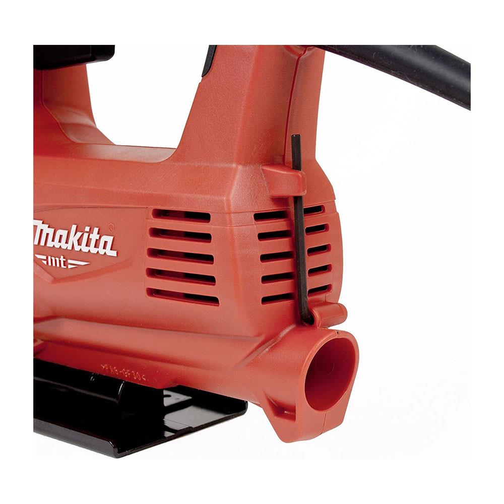 Makita MT Series Electric Jigsaw With Variable Speed Control 450W 240V - Red/Black