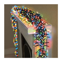 Premier Christmas 3000 Multi Action LED Clusters Lights With Timer - Multicolor