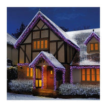Premier Christmas 960 Multi Action LED Clusters Lights With Timer - Rainbow