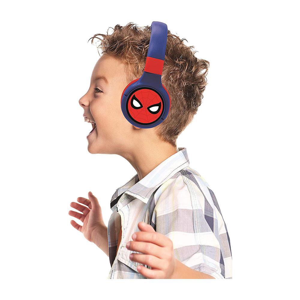 Lexibook Lexibook SpiderMan Bluetooth and Wired Foldable Kids Headphones Multicolour