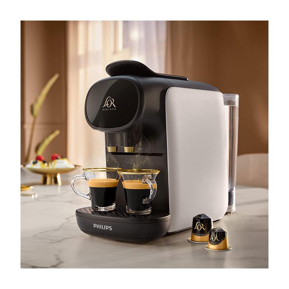 Philips L'Or Barista Sublime Capsule Coffee Machine 19  Bar Pump Pressure 1450W 0.8 Litre - Cream