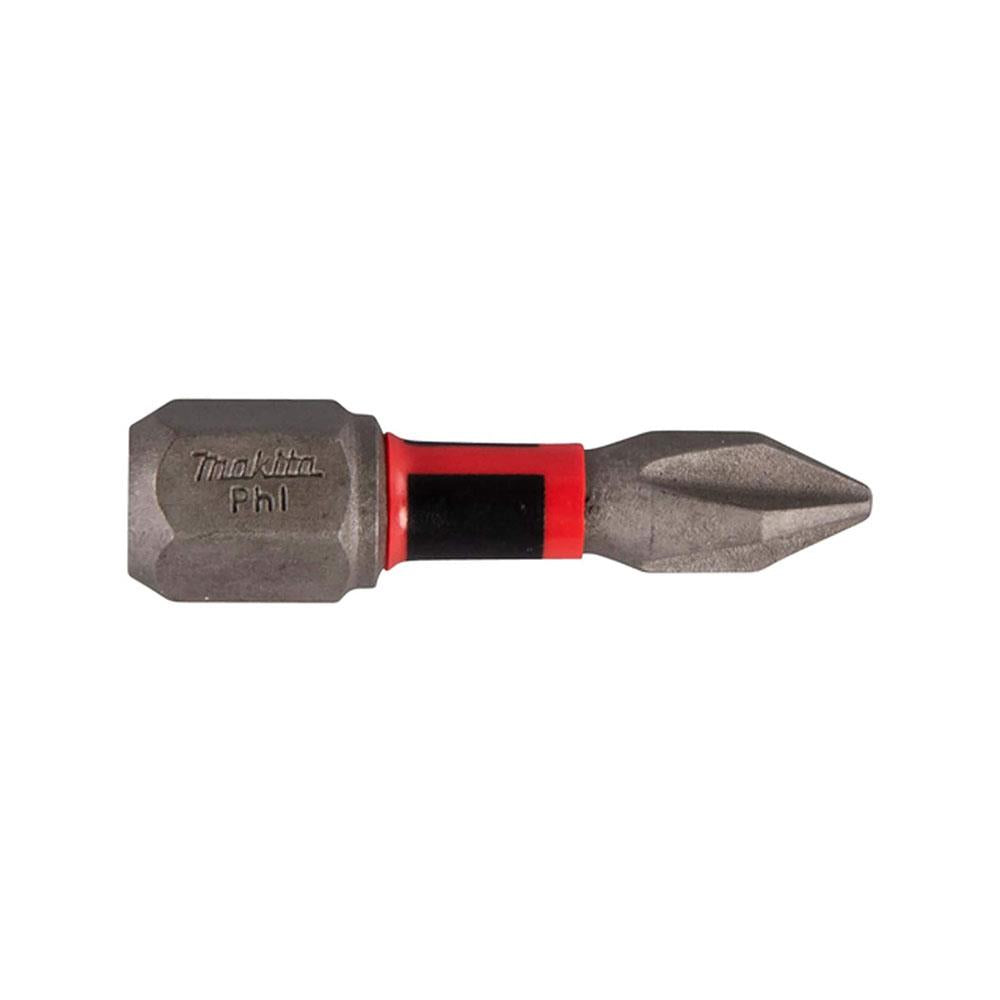 Makita PZ2 Pozi Impact Premier Screwdriver Drill Bit Torsion 65mm 2 Pack Main image