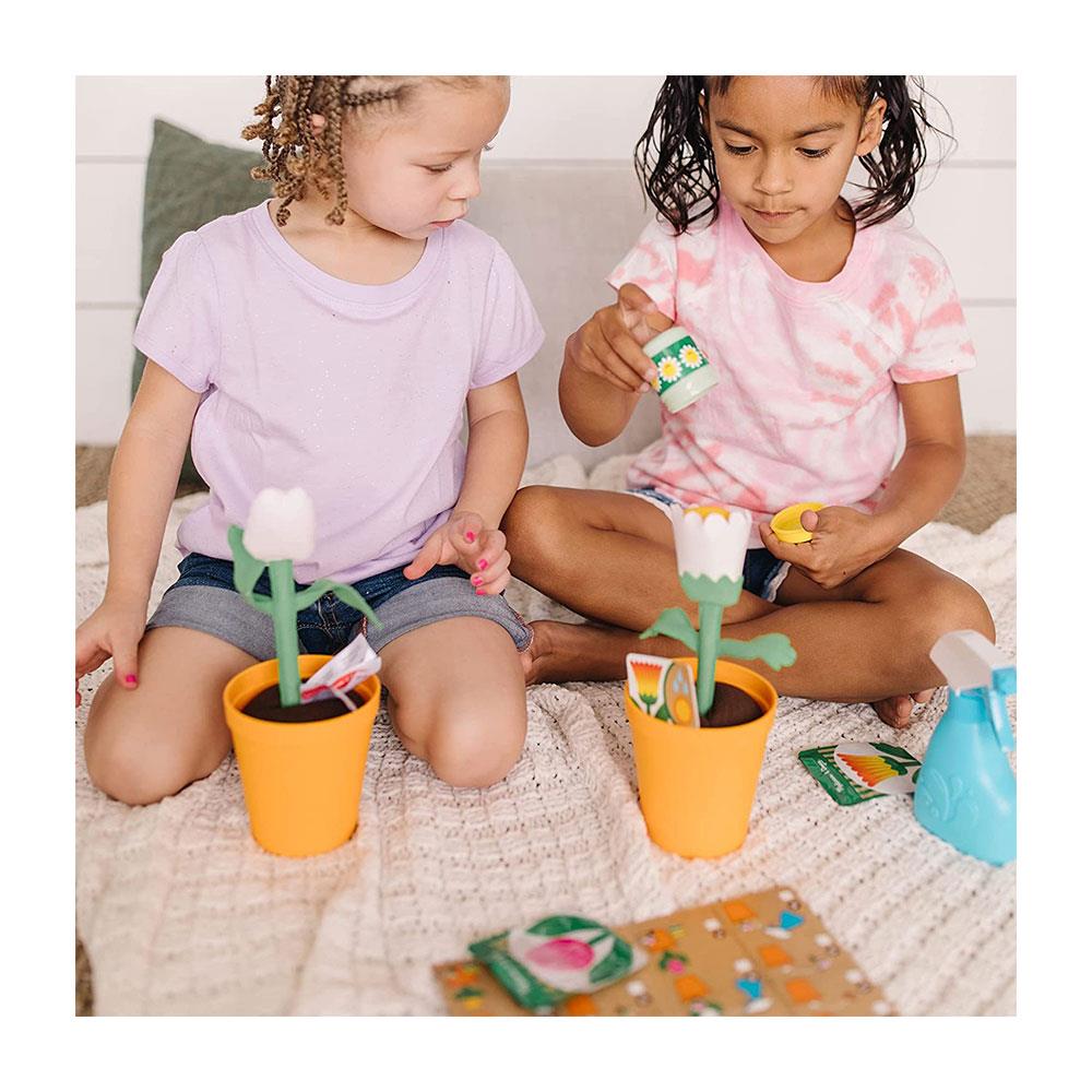 Melissa & Doug Let's Explore Flower Gardening Play Set - Multicolour
