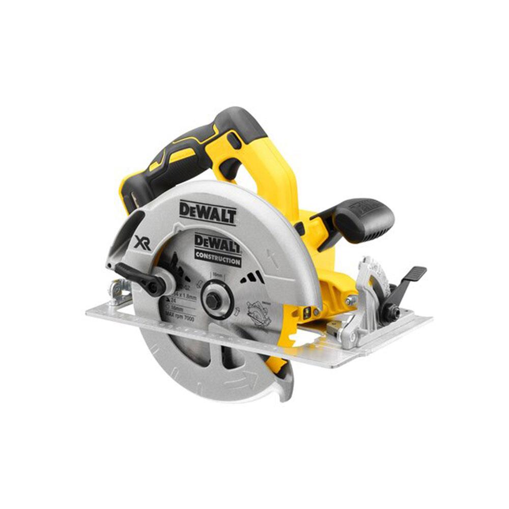 Dewalt 18V XR Cordless Brushless Circular Saw 184mm Bare Unit - Yellow/Black