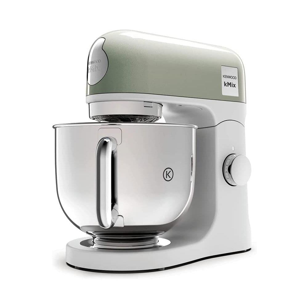 Kenwood kMix Stand Mixer KMX760GR 5L 1000W Stainless Steel Bowl Green with K-Beater Dough Hook Whisk