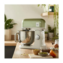 Kenwood kMix Stand Mixer KMX760GR 5L 1000W Stainless Steel Bowl Green with K-Beater Dough Hook Whisk