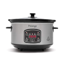 Prestige Digital Slow Cooker 5.6L Stainless Steel 300W Ceramic Pot