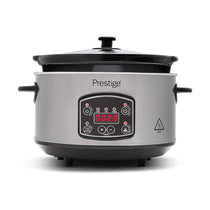 Prestige Digital Slow Cooker 5.6L Stainless Steel 300W Ceramic Pot