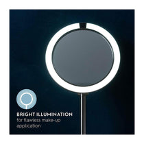 HoMedics Twist LED Beauty Mirror With Magnification Sensor Silver