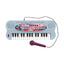 Lexibook Disney Frozen II Elsa Anna Olaf Electronic Keyboard With Mic And Line-In Cable 32 Keys Piano - Blue/Purple