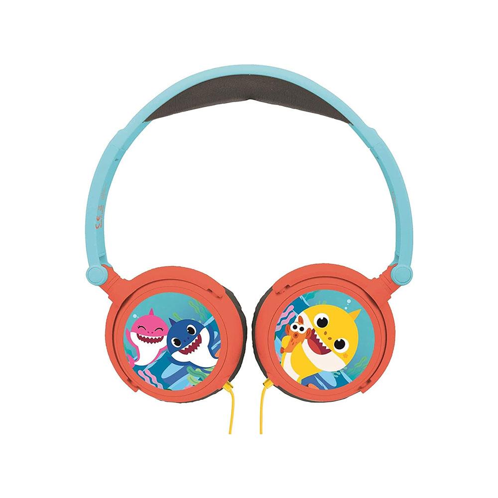 Lexibook Baby Shark Foldable Stereo Headphones With Volume Limiter - Multicolour Secondary image