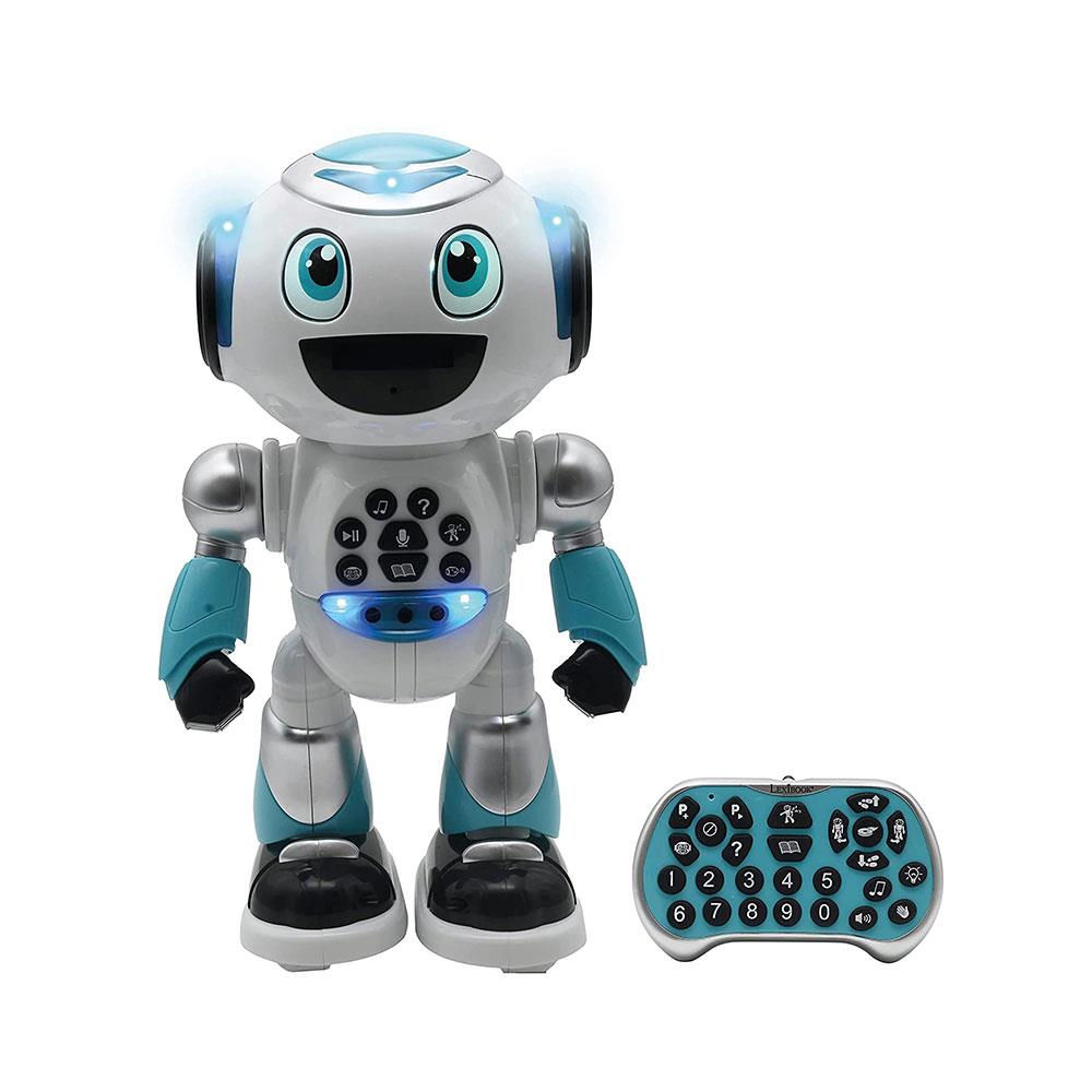 Lexibook Powerman Advance Smart Robot Educational Interactive Remote Control STEM Toy for Kids ROB28EN Main image