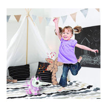 Interactive Power Mini Unicorn Robot Lexibook Sound Light Voice Repeating Toy for Kids