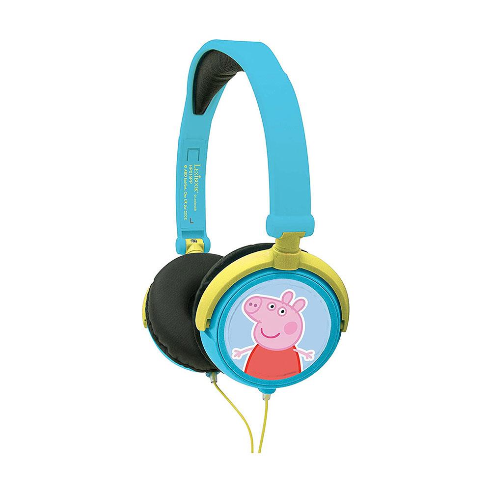 Peppa Pig Headphones Foldable Stereo Volume Limiter – Kids Blue HP015PP
