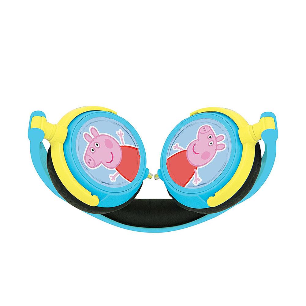 Peppa Pig Headphones Foldable Stereo Volume Limiter – Kids Blue HP015PP
