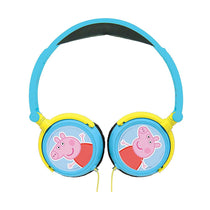 Peppa Pig Headphones Foldable Stereo Volume Limiter – Kids Blue HP015PP
