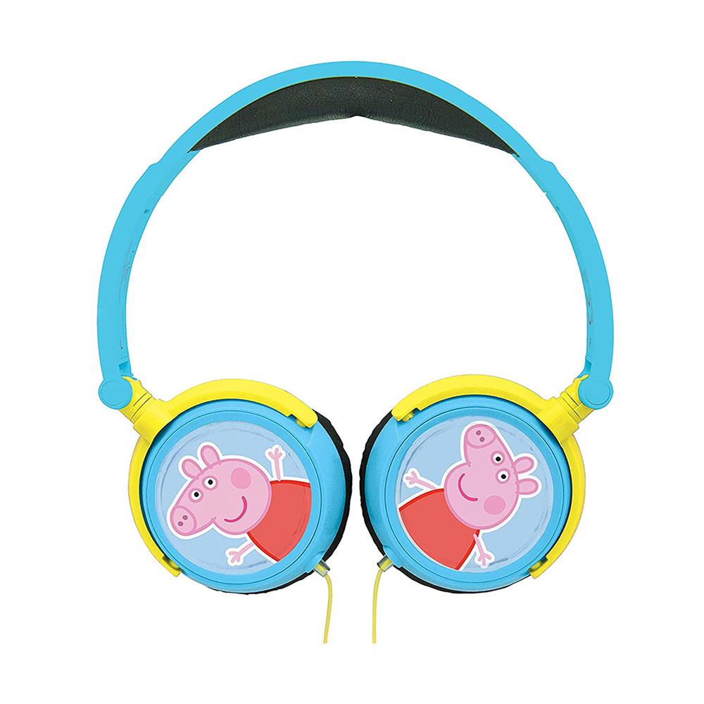 Peppa Pig Headphones Foldable Stereo Volume Limiter – Kids Blue HP015PP
