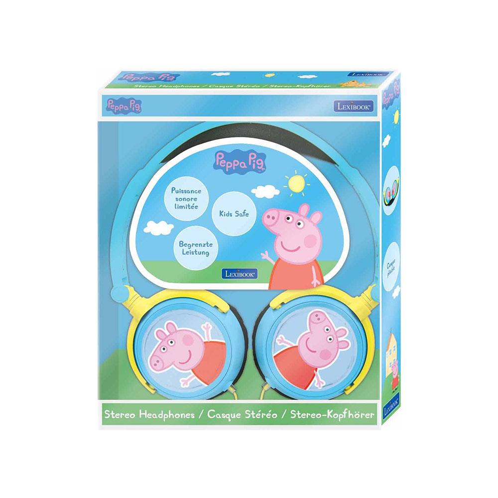 Peppa Pig Headphones Foldable Stereo Volume Limiter – Kids Blue HP015PP
