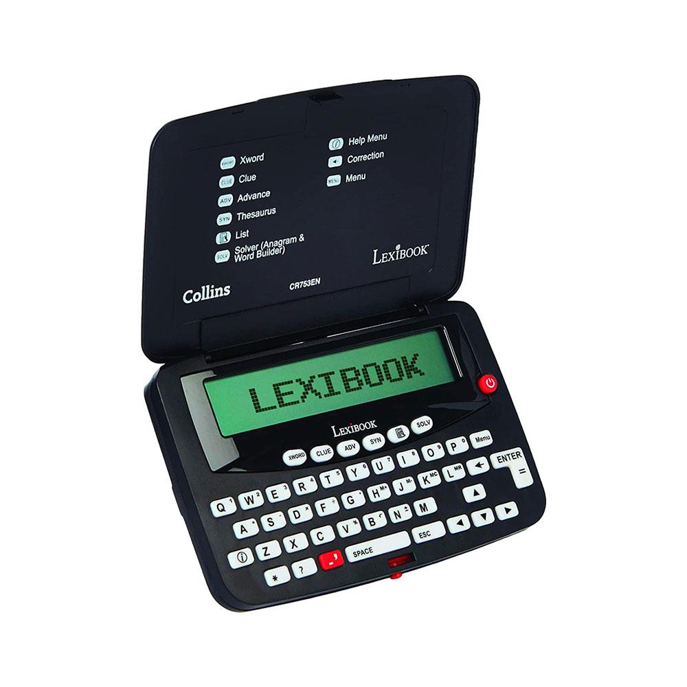 Lexibook Collins Crossword Solver Electronic Dictionary Calculator Black Secondary image