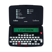 Lexibook Collins Crossword Solver Electronic Dictionary Calculator Black