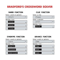 Lexibook Collins Crossword Solver Electronic Dictionary Calculator Black
