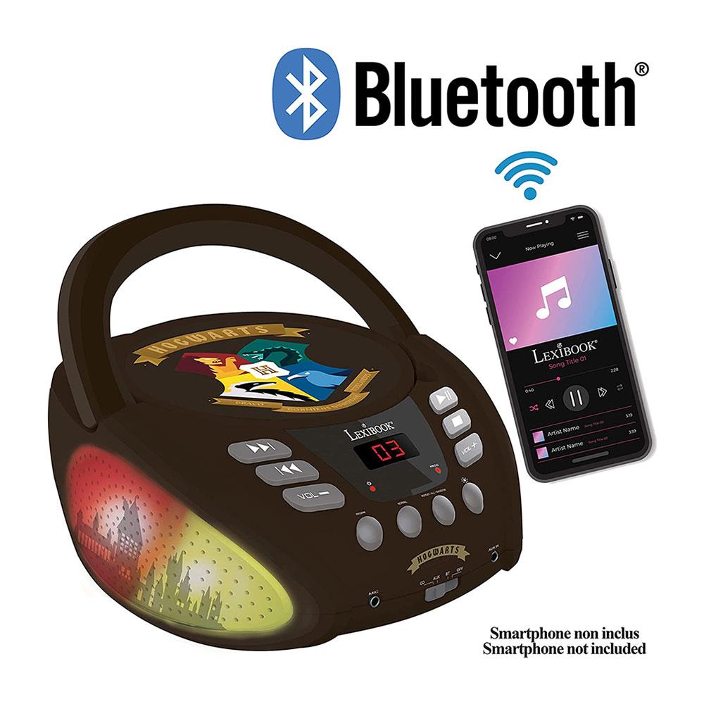Lexibook Harry Potter Boombox CD Player With Bluetooth - Multicolour