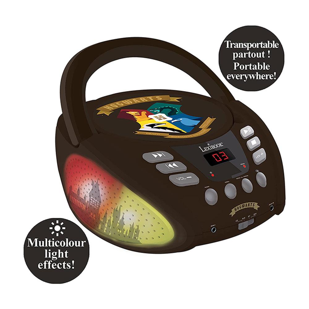 Lexibook Harry Potter Boombox CD Player With Bluetooth - Multicolour