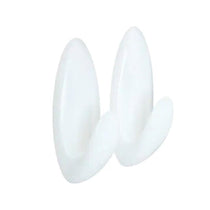 3M Command Bathroom Hooks Medium Frosted Damage-Free Wall Hooks 1.3kg Hold