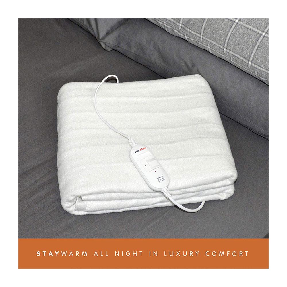 Luxury Electric Underblanket Ultimate Warmth Double 120 x 107cm