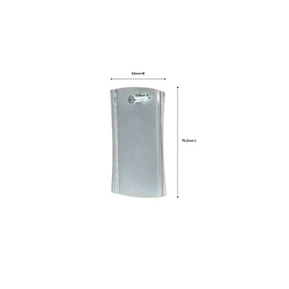 3M Command Universal Sticky Nail Picture Hanger Jumbo 1 Hanger And 4 Large Strips 3.6kg Holding Power - Silver Secondary image