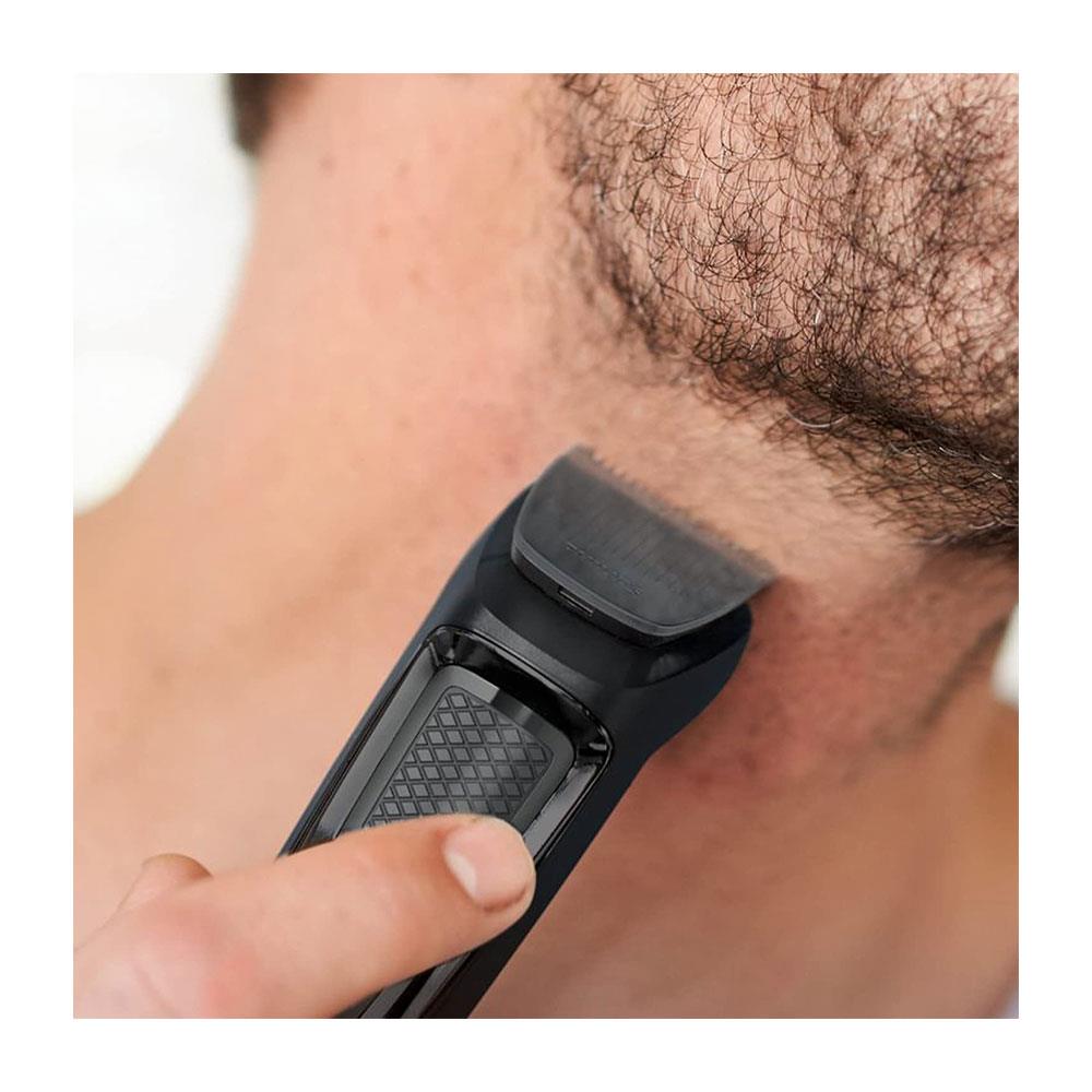 Philips Series 3000 All-In-One Trimmer Beard Hair And Nose Multi Grooming Kit With 7 Attachments - Black