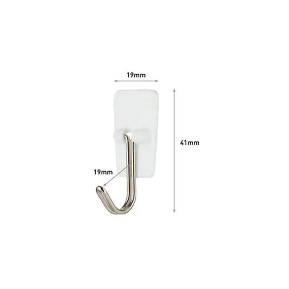 Command Wire Hooks Small 3M Damage-Free Hanging Hooks 225g White