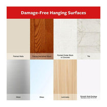 Command Wire Hooks Small 3M Damage-Free Hanging Hooks 225g White