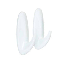 3M Command Designer Hooks Medium 2 Hooks And 4 Medium Strips 1.3kg Holding Power - White