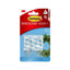3M Command Hooks Clear Medium 2 Hooks 4 Strips 900g Holding Power 17091CLR