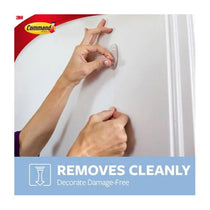 3M Command Hooks Clear Medium 2 Hooks 4 Strips 900g Holding Power 17091CLR