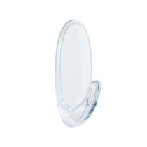 3M Command Hooks Clear Medium 2 Hooks 4 Strips 900g Holding Power 17091CLR