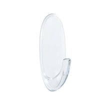 3M Command Clear Wall Hook 1.8kg with Adhesive Strips Large Transparent 17093CLR