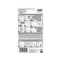 3M Command Picture Hanging Strips Medium 3 Sets of Medium Strips 2.7kg Holding Power - White